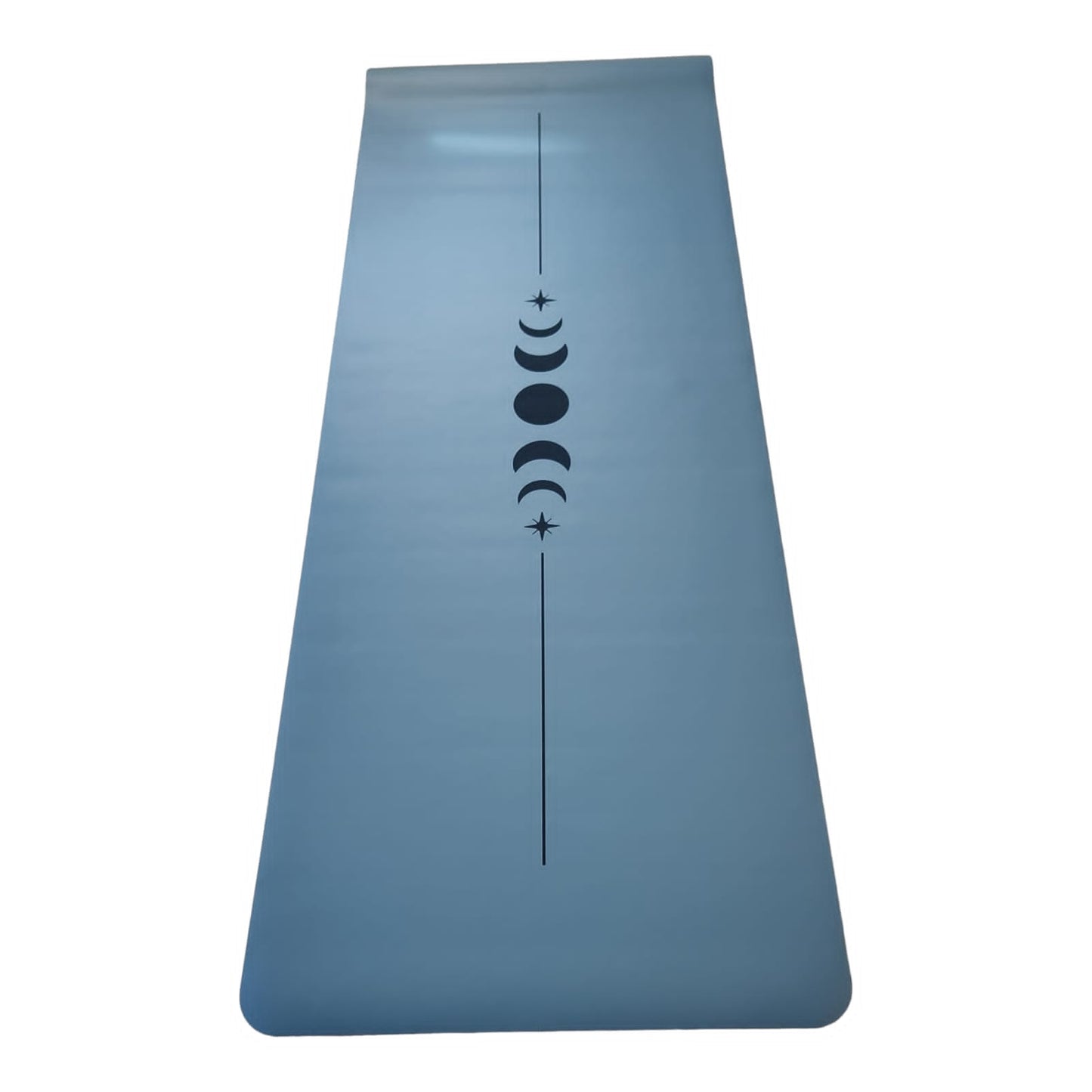Tapis de yoga en caoutchouc naturel et polyuréthane – Moon Bleu
