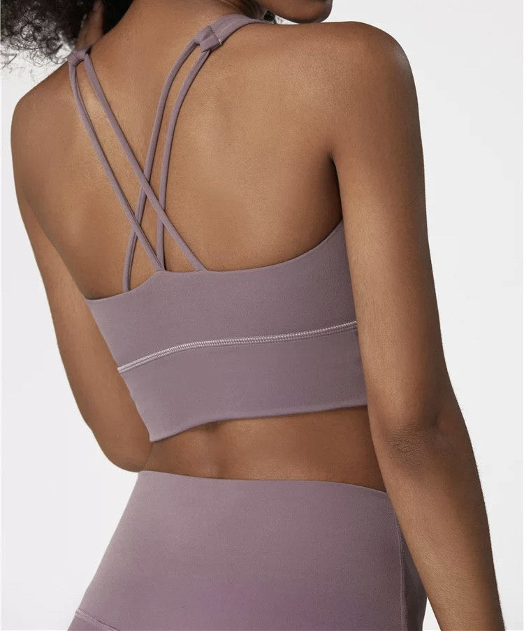 Leggings | Brassière - Violet