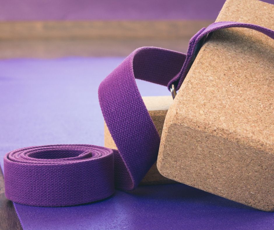 Kit Démarrage Yoga Myga - Tapis, Bloc Et Sangle - Idéal Débutants Pilates
