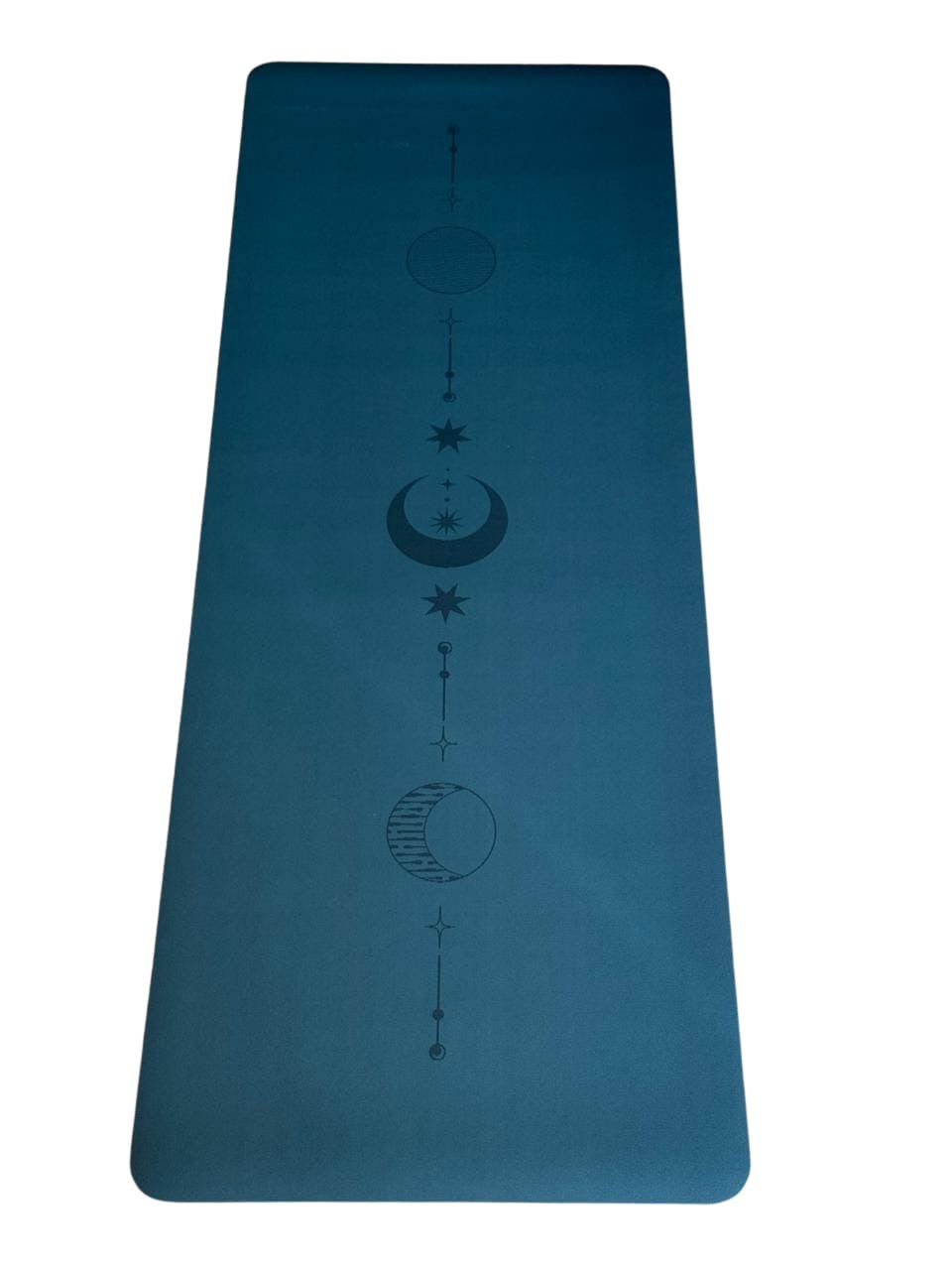 Tapis de Yoga Caoutchouc naturel, Polyuréthane et Fibre de Coco 2.0| Moon BLEU