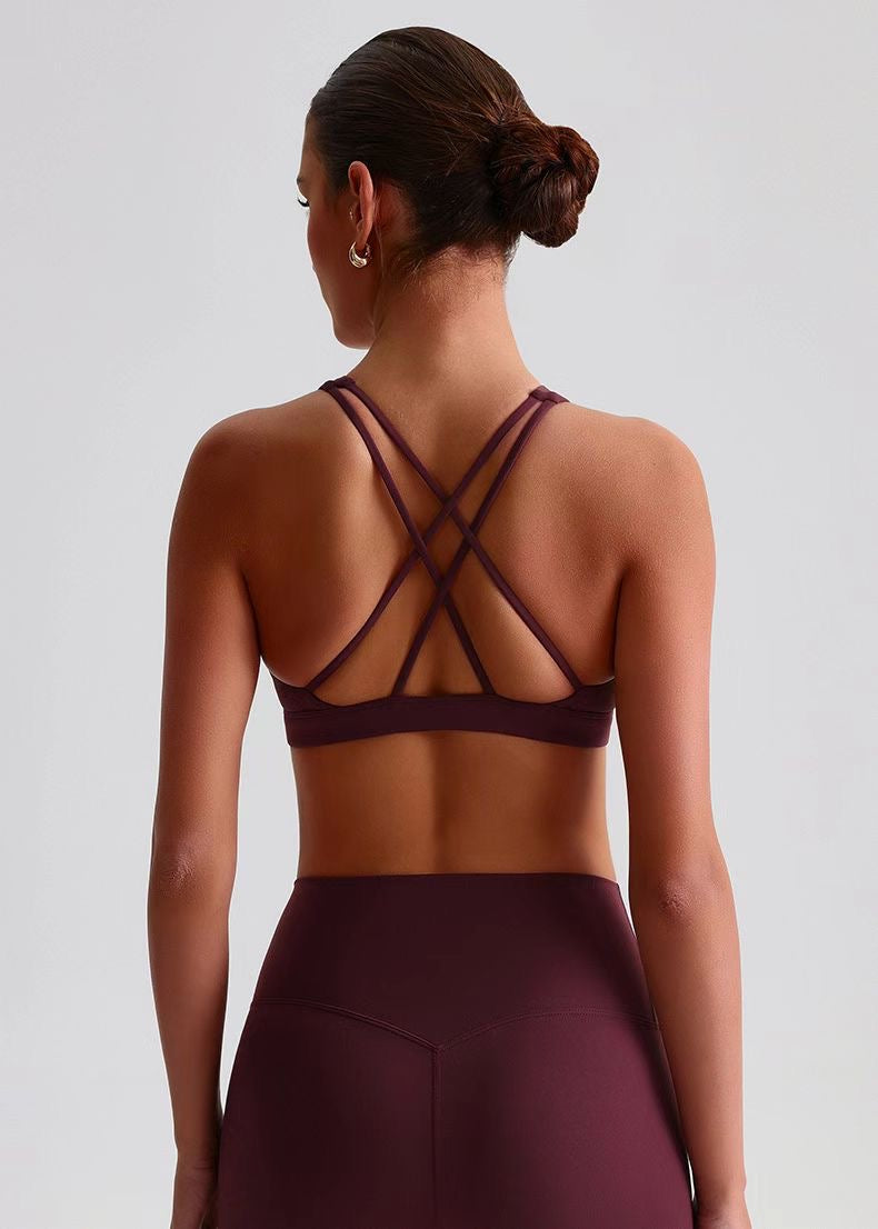 Set Brassière & Leggings | Burgundy