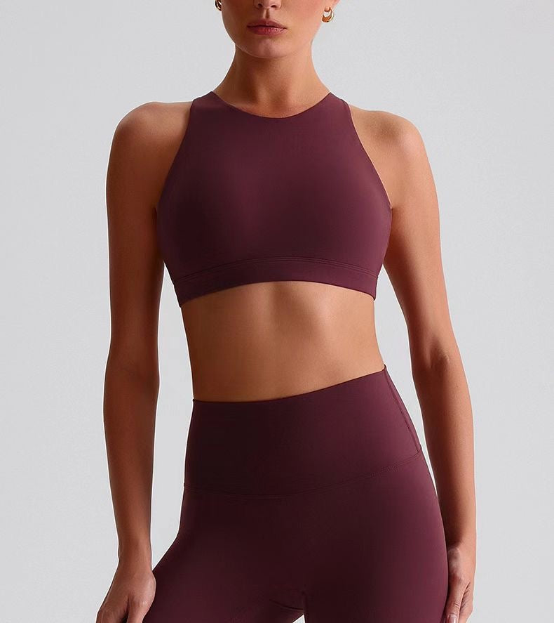 Set Brassière & Leggings | Burgundy
