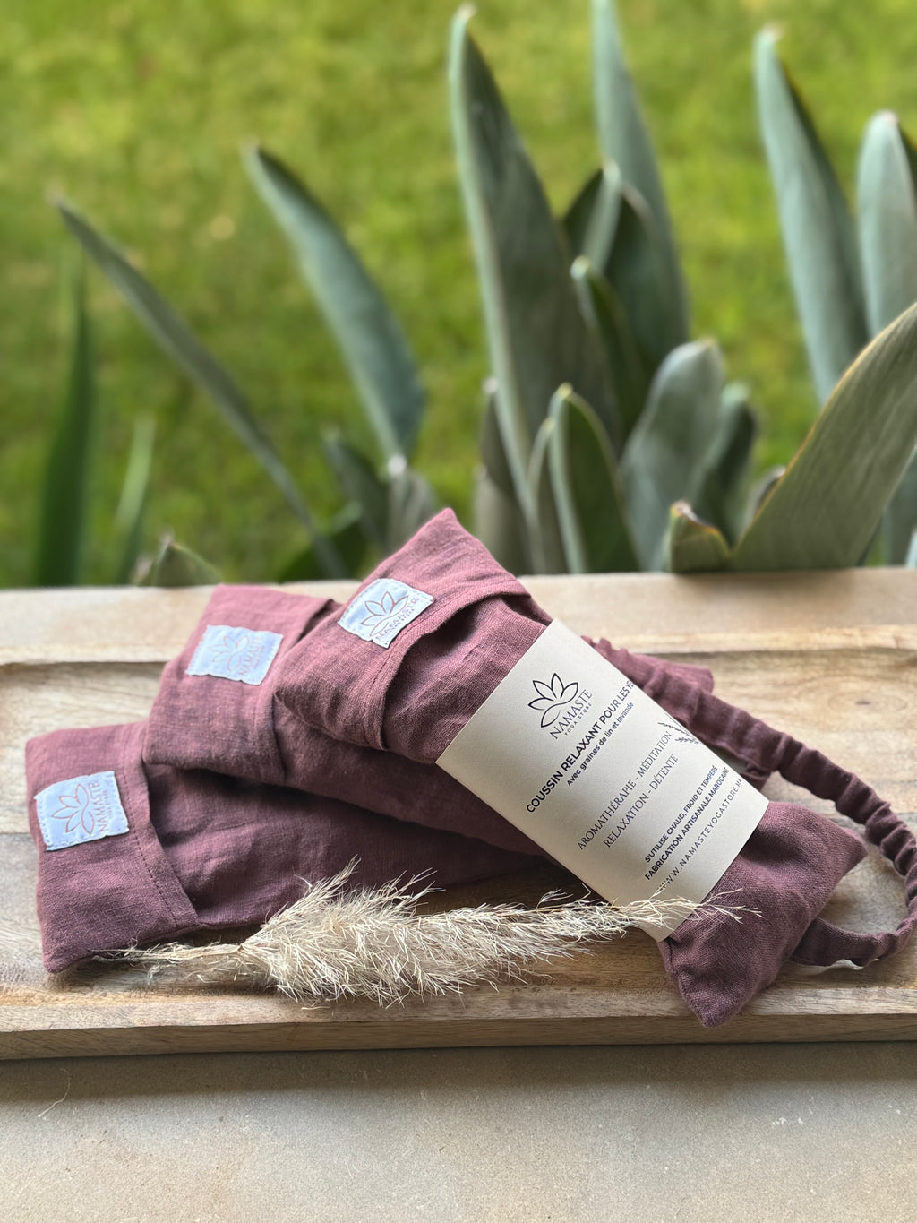 Coussin Relaxant Yeux_Prune