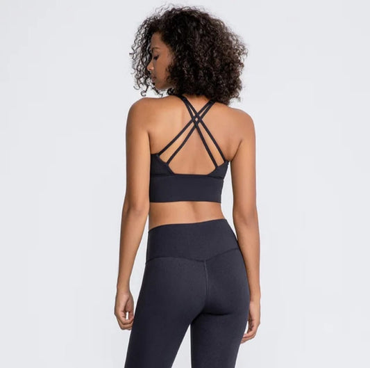 Yoga Set (Legging+Brassière)| Noir