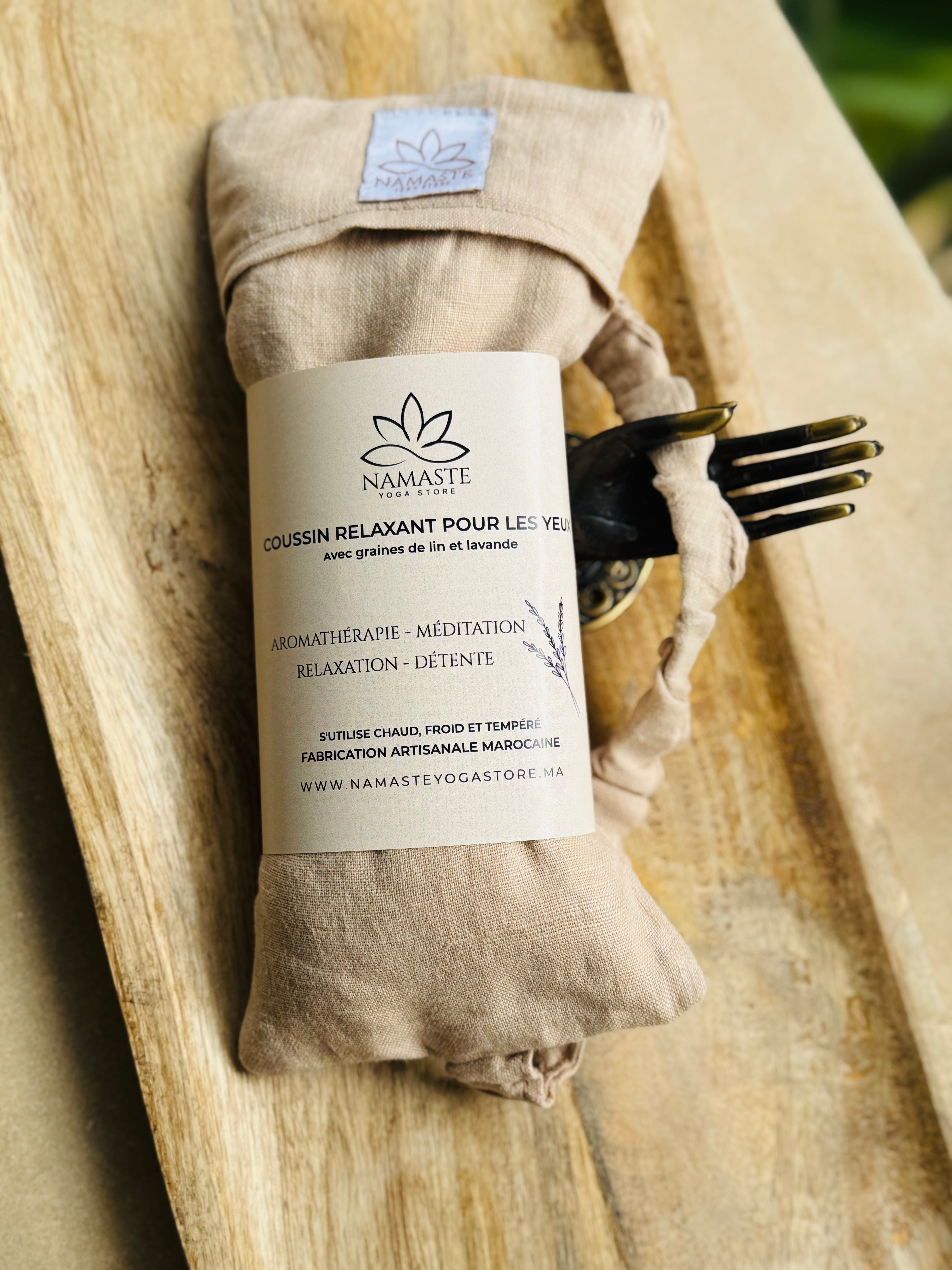 Coussin Relaxant Yeux_LATTÉ