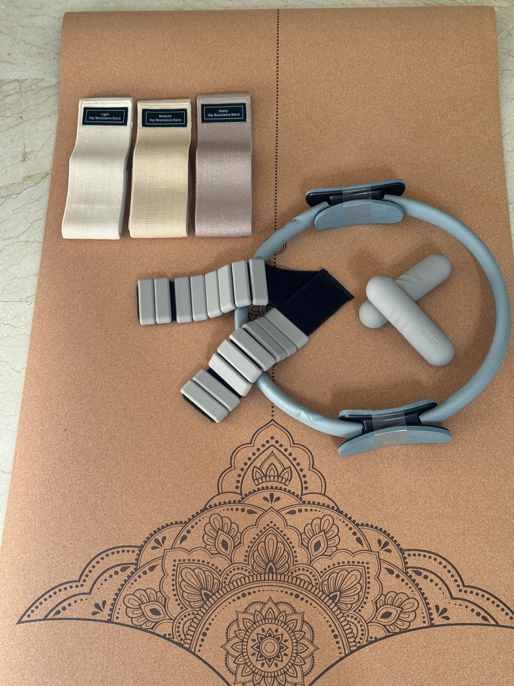 PILATES ESSENTIAL KIT - GREIGE