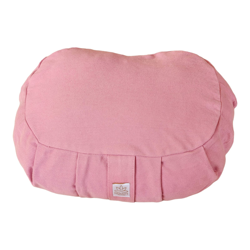 Zafu_Coussin de méditation demi-lune _ Lilas