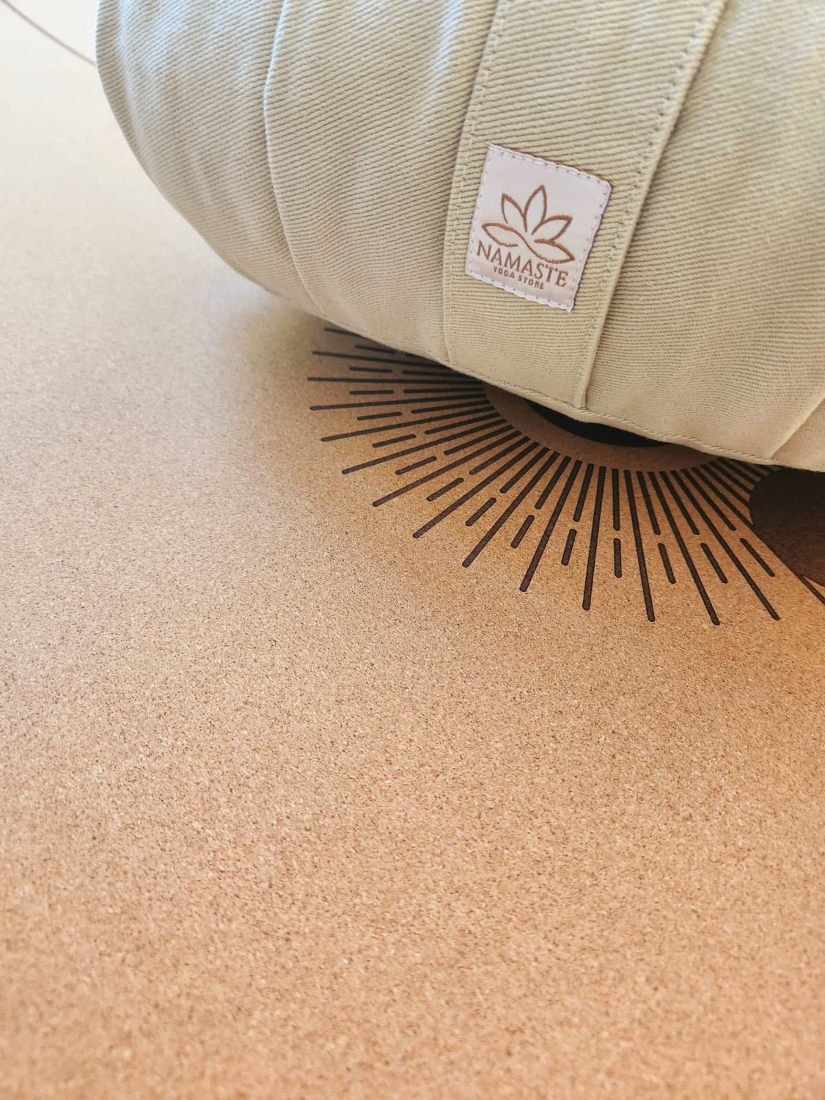 Zafu_Coussin de méditation-Taupe