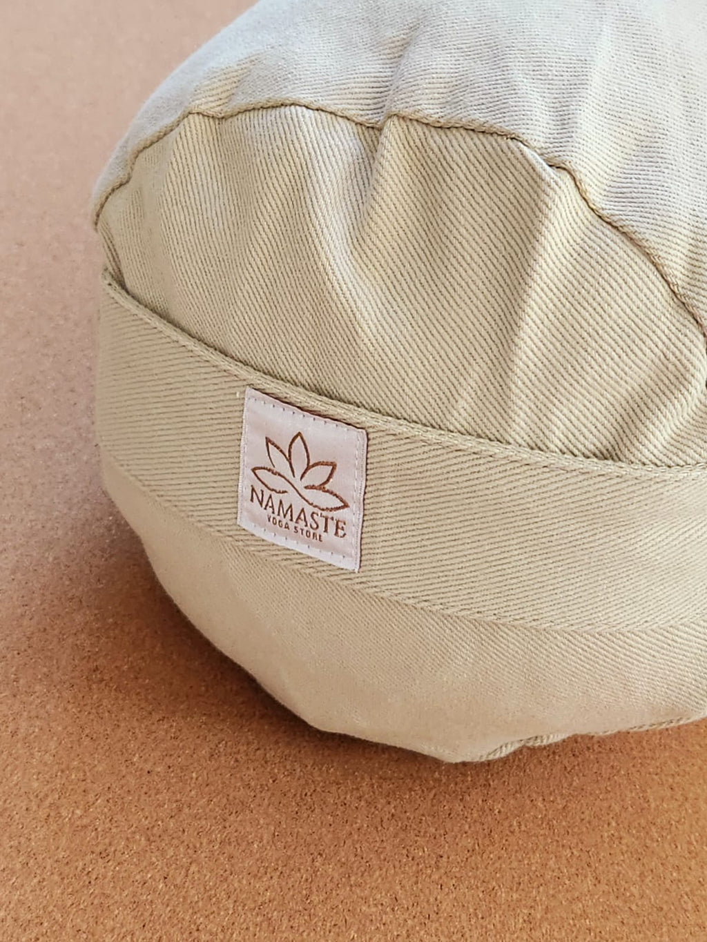 Bolster_Coussin de Yoga cylindre -Taupe