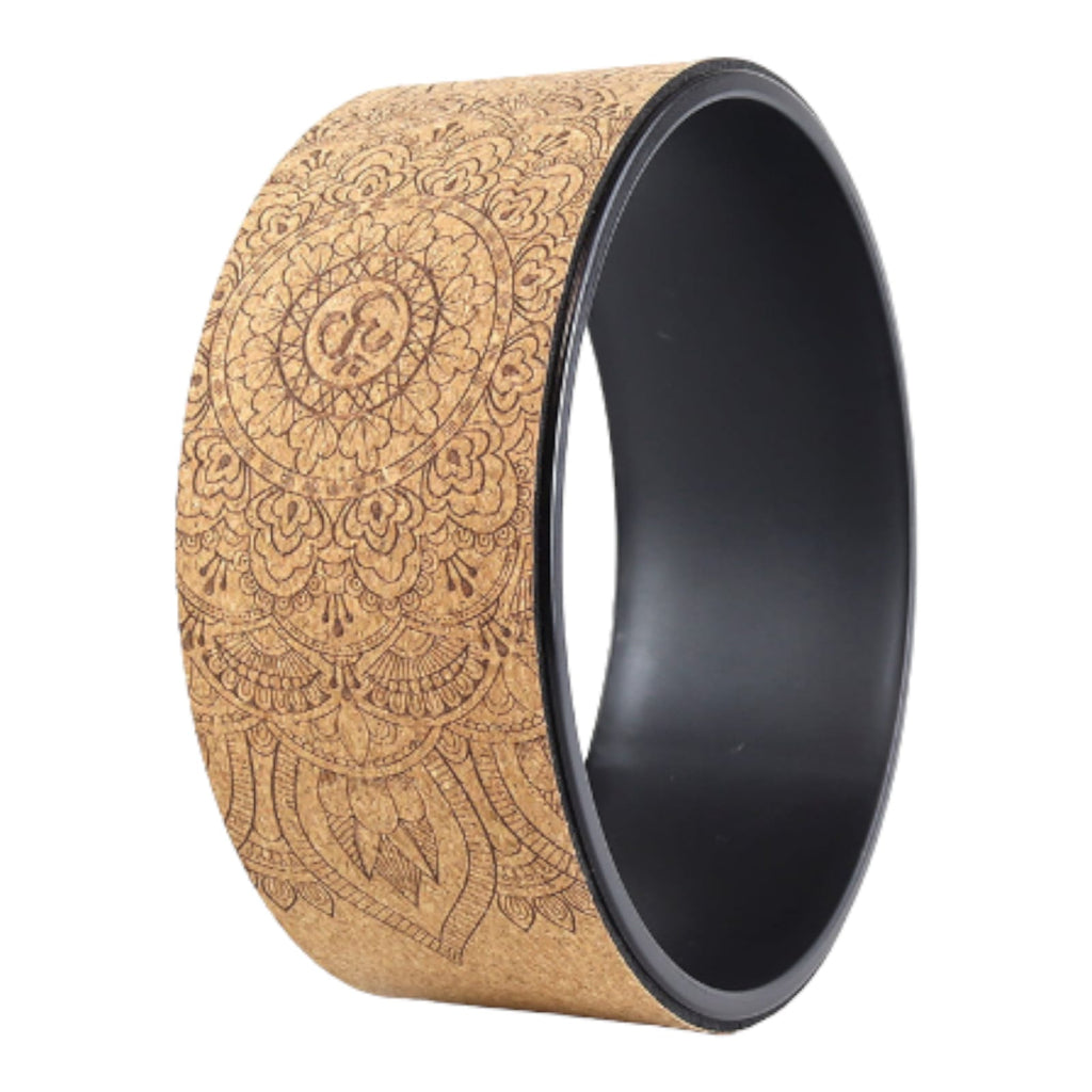 Roue de Yoga en liège | Mandala