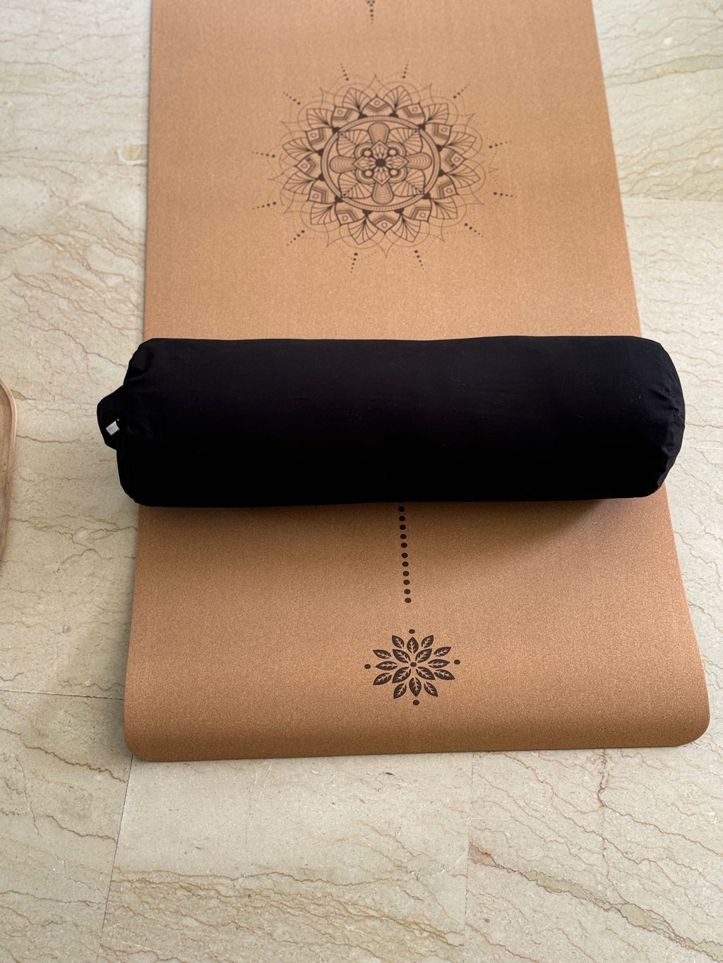 Bolster_Coussin de Yoga cylindre | Noir