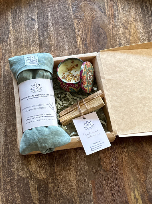 Coffret cadeau - Bien-être - Palo Santo