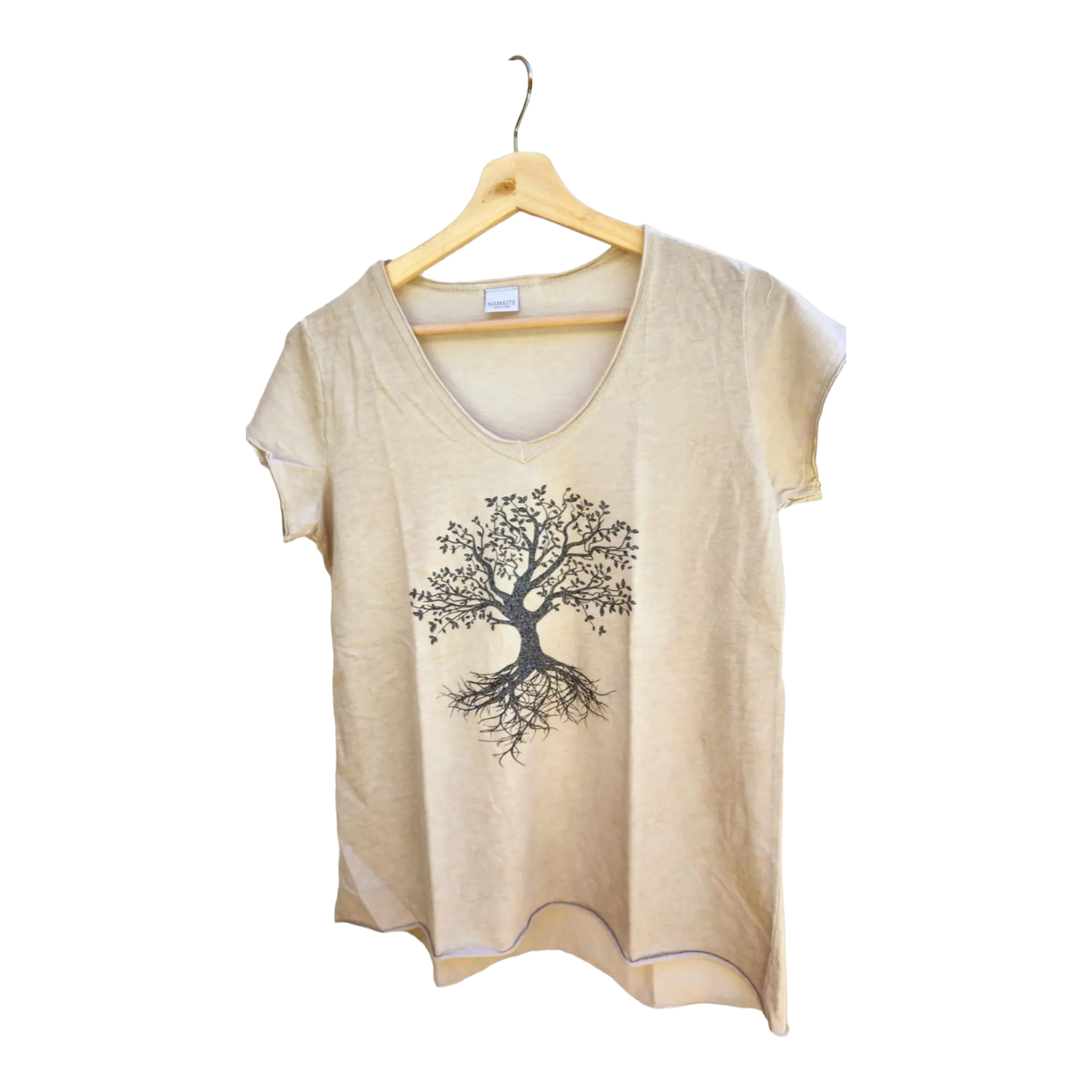 T-shirt - Arbre de vie - Beige