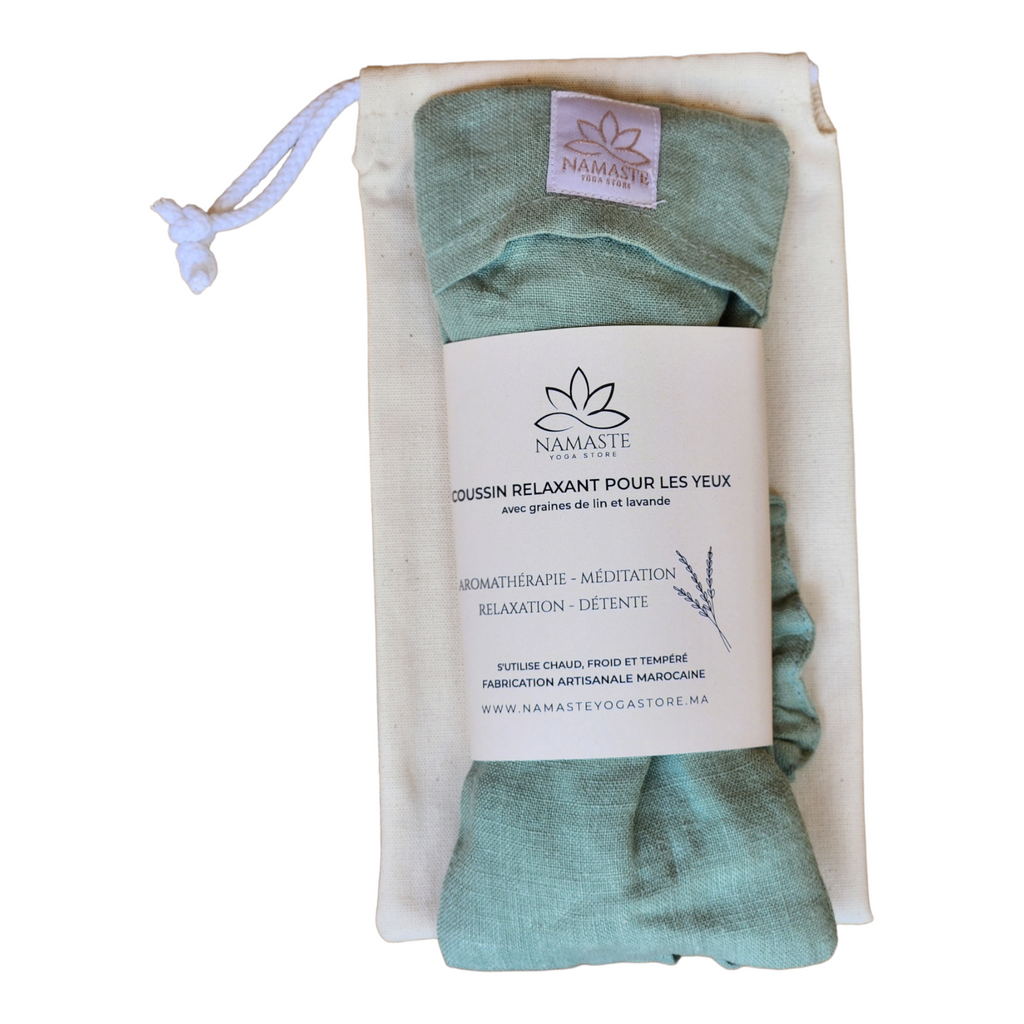 Coussin Relaxant Yeux_Vert